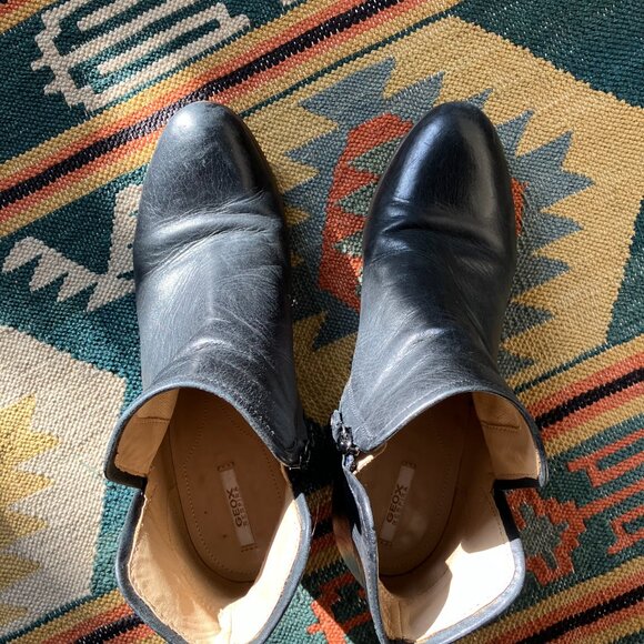 Geox Leather Ankle Boots - Picture 2 of 5